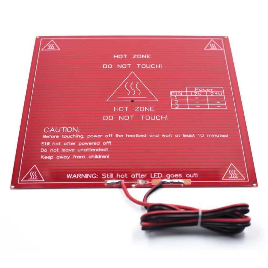  Mk2b 3d Yazıcı Isıtıcı Tabla Kablolu - Reprap Heatbed