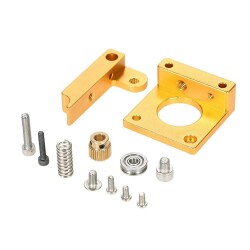 MK8 Alüminyum 1.75mm Extruder Blok Seti - Sol 