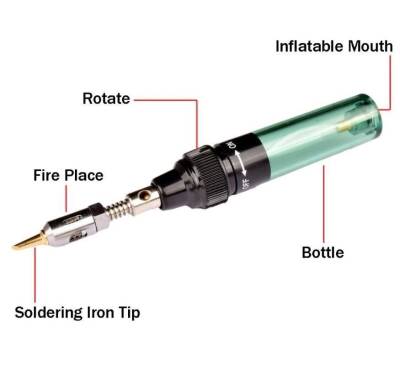 MT-100 Gas Soldering Iron Solder Pen - 3