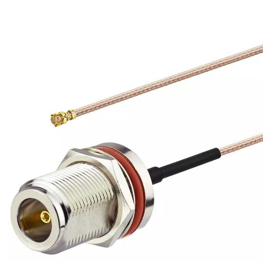  N-kf - Ipex 1 Rg178 Dönüştürücü Kablo - 10cm