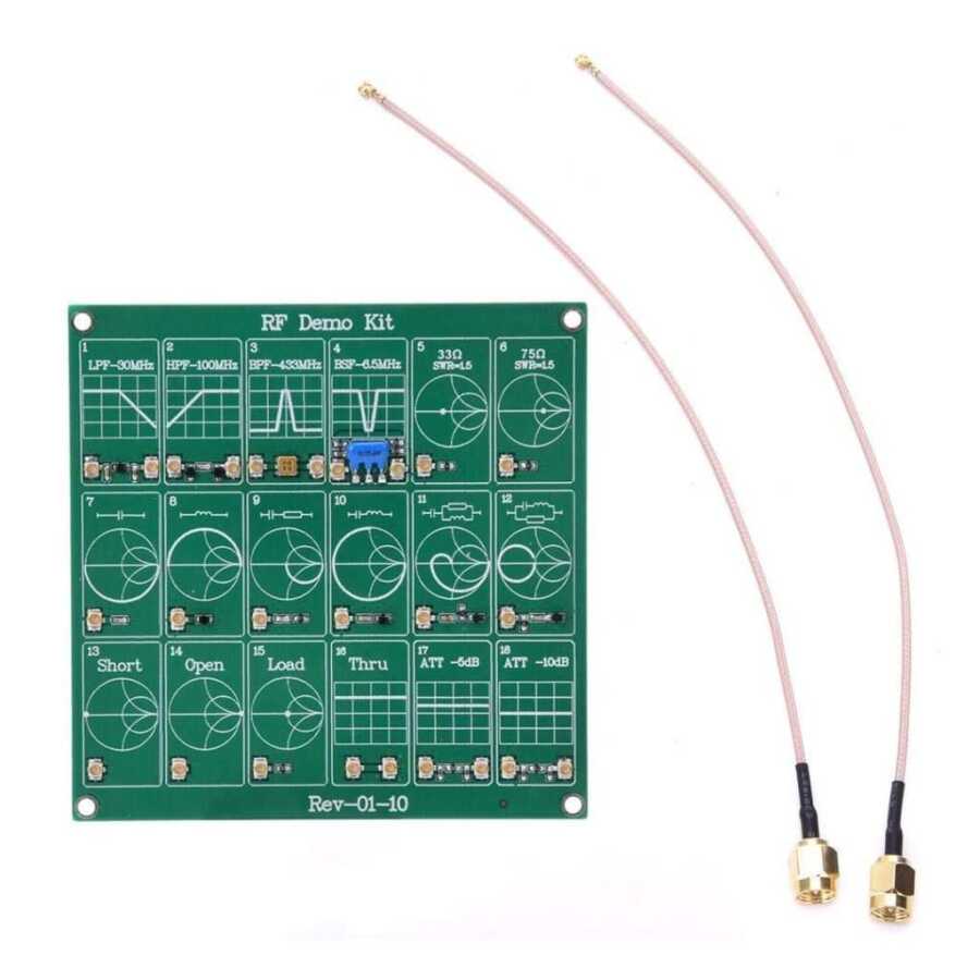  Nanovna Rf Test Cihazı Kartı Filtre Zayıflatıcı - Rf Demo Kiti