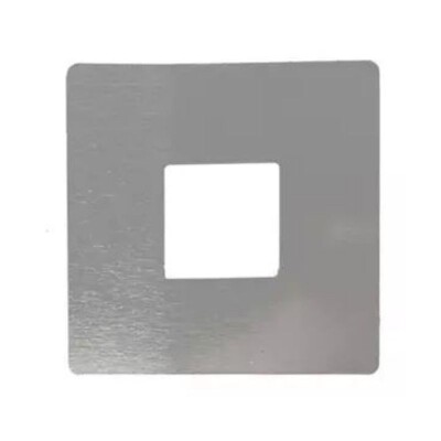 Nickel Center Plate 27x0.12mm - 1