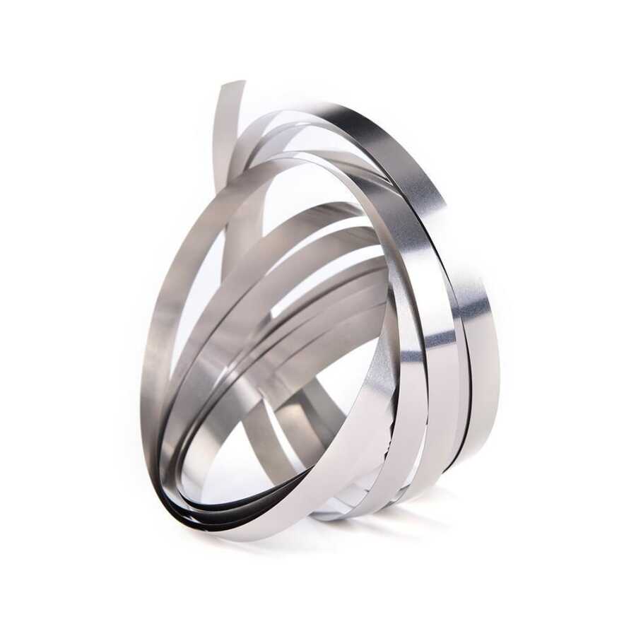  Nikel Şerit Lehim Punta Teli 8x0.15mm - 1 Metre