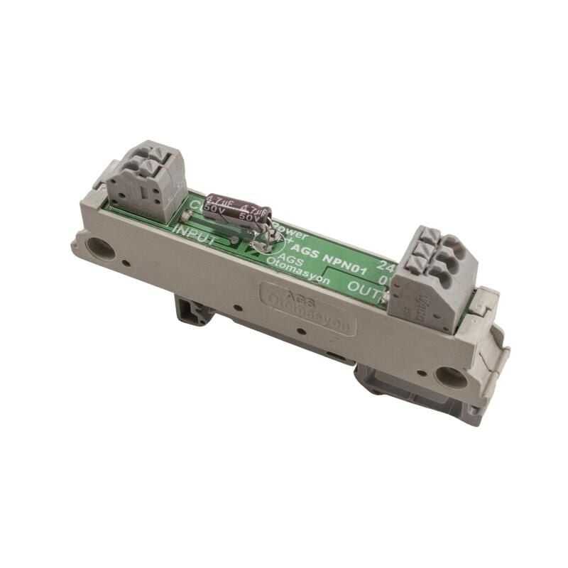  Npn-01 5a Tek Kanal Dc Npn Röle Modülü - Ray Montajlı