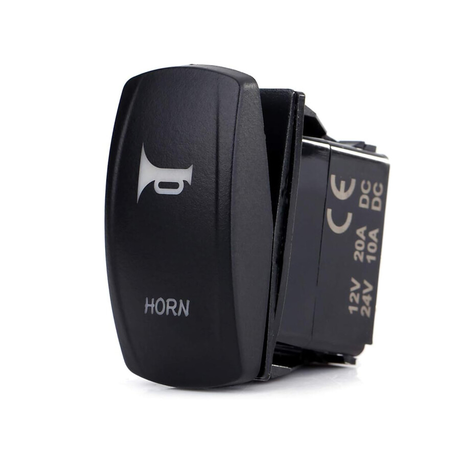  On-off Mavi Işıklı Anahtar 5-pin 12v-24v - Horn