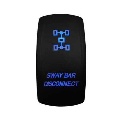 ON-OFF Mavi Işıklı Anahtar 5-Pin 12V-24V - Sway Bar Disconnect - 2