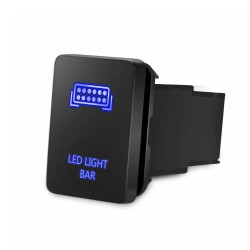 ON-OFF Switch Blue Light 4-Wired 12V 3A - Led Light Bar 