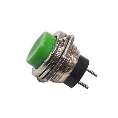  Pbs26 16mm Push Buton - Yeşil