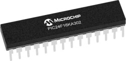 PIC24FV16KA302-I/SP DIP-28 32MHz Microcontroller 