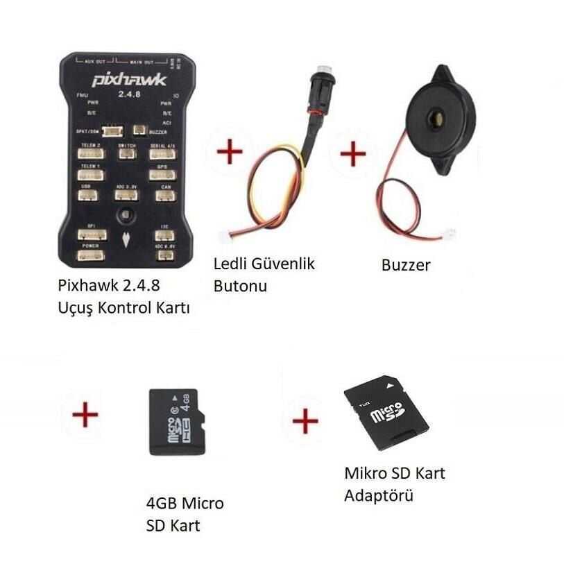 Pixhawk 2.4.8 Uçuş Kontrol Kartı Seti