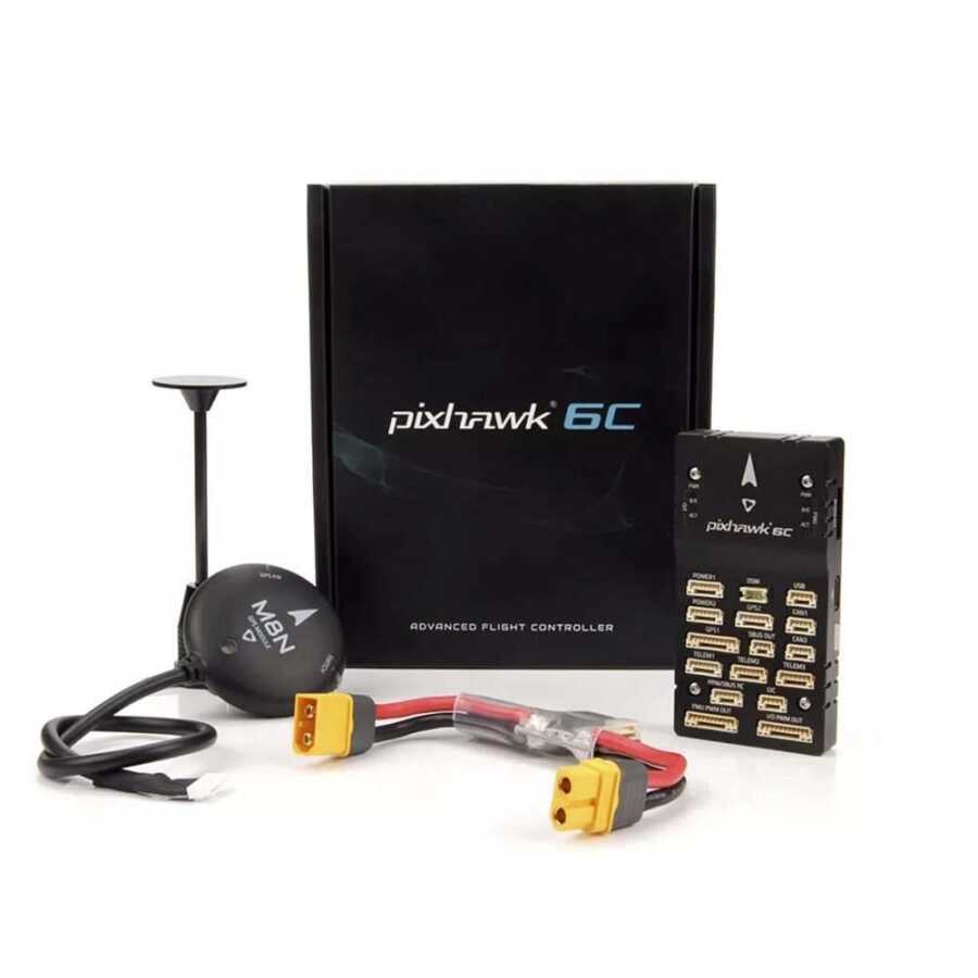  Pixhawk 6c Otopilot Kiti Px4 Uçuş Kontrol Cihazı + Pm02 & M8n Gps
