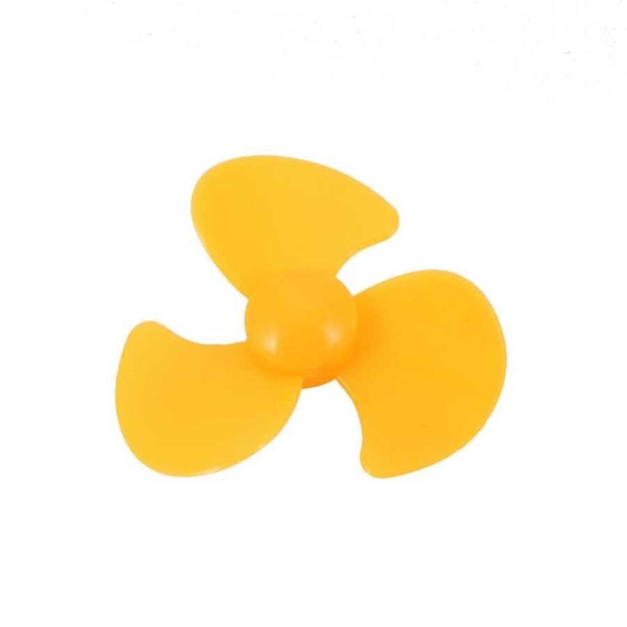 Plastik Pervane Ø50mm - Sarı