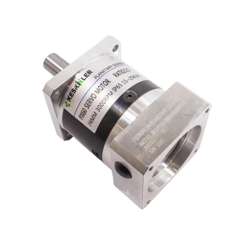 PX60 1:5 15-25N.m 60mm Servo Motor Redüktörü Dişli Kutuları Keskinler ...