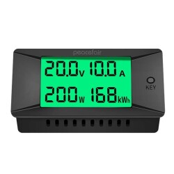 PZEM-025 0-300V 100A Voltmeter Ammeter - Battery Capacity Manager - 2