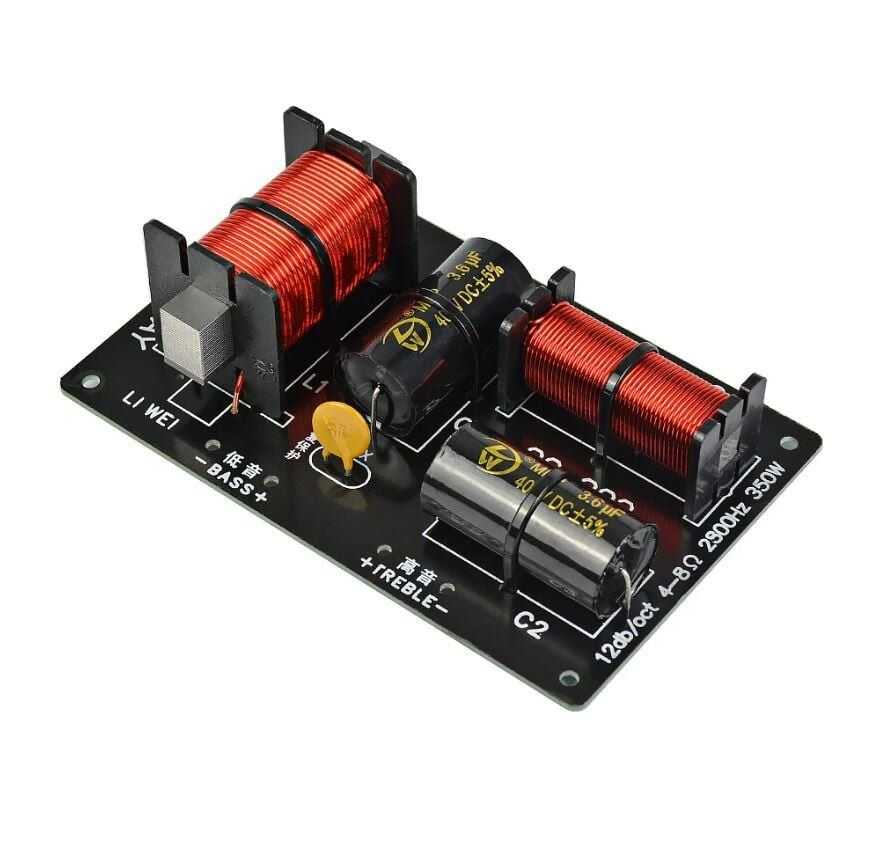  Qs-202 350w 2800hz 2 Yollu Hoparlör Crossover Ses Filtresi Frekans Bölücü