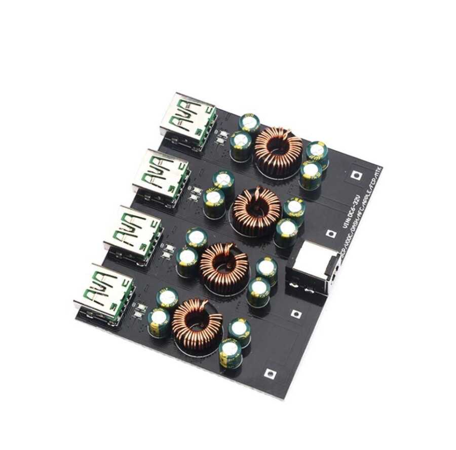  Qualcomm Qc4 + Qc4 Q3.0 Type C 6-32v Hızlı Şarj Devresi - 4 Kanal