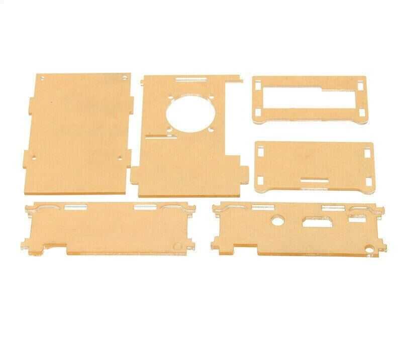 Raspberry Pi 3/2/b+ Şeffaf Muhafaza Kutusu