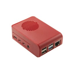 Raspberry Pi 4 Red Enclosure Box 