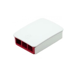 Raspberry Pi Orijinal Muhafaza Kutusu - Beyaz Kırmızı - 2