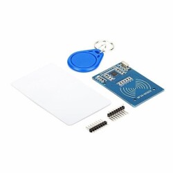 RC522 RFID NFC Kiti - RC522 RFID NFC Modülü, Kart ve Anahtarlık Kiti (13,56 Mhz) 