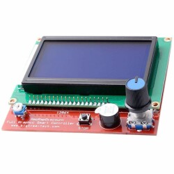 RepRap Ramps 1.4 Compatible 128x64 Graphic GLCD Display Kit - Full Graphic Smart - 2