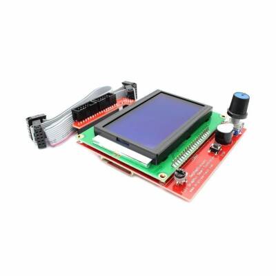 RepRap Ramps 1.4 Compatible 128x64 Graphic GLCD Display Kit - Full Graphic Smart - 4