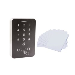 RFID Şifreli Kapı Kilidi - 10 Adet Proximity Kart 