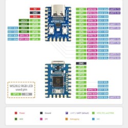 RP2040-Zero MCU Programming Board with Raspberry Pi Chip - 3