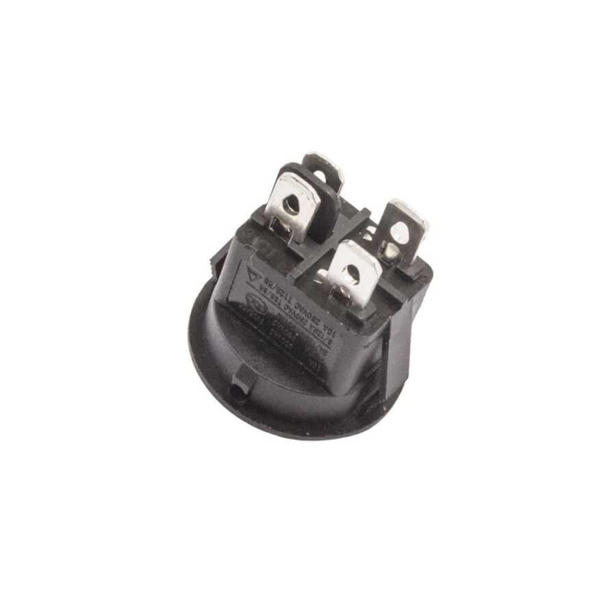 Interrupteur Basculant LECI RS601D ON/OFF - 4 Broches 6A 250V - Lot De 2 Pièces Neuf
