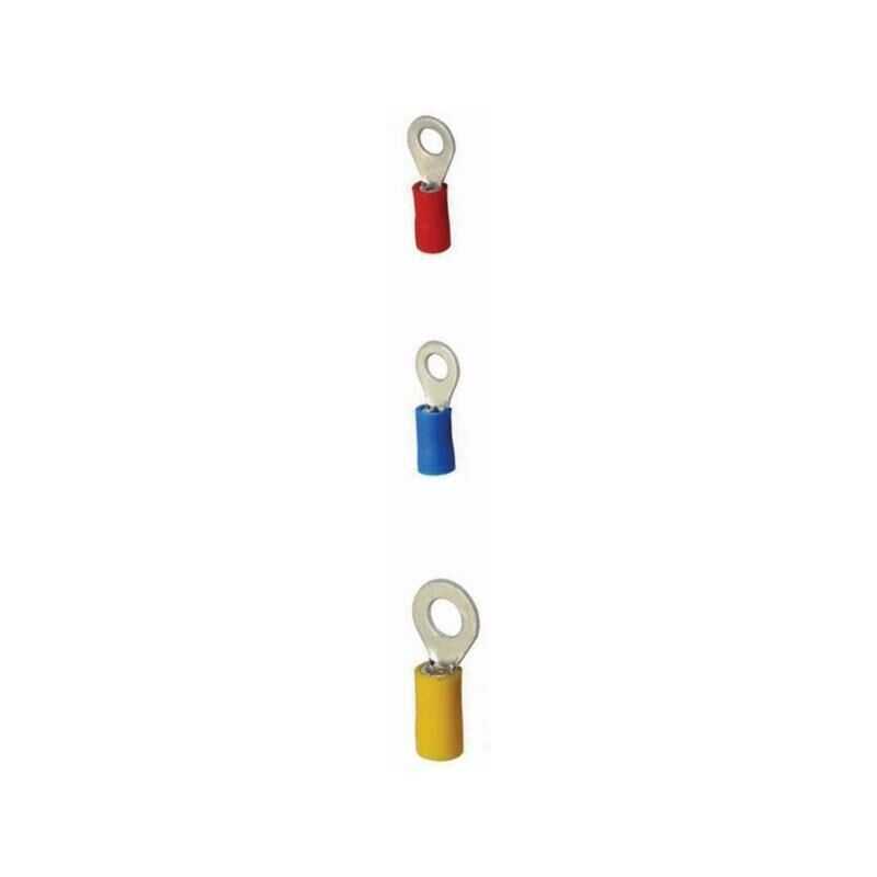  Rv 2-5 1.50-2.50 Mm Mavi Yuvarlak Tip İzoleli Kablo Ucu 10 Adet