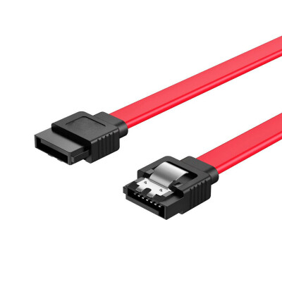 SATA 3 III 6Gbps HDD SSD Hard Disk Hard Drive Cable - Red - 2