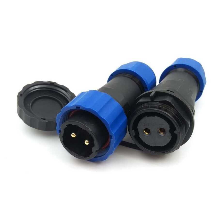 SD20 20mm 4 Pin 4P Quadrato Impermeabile Cavo Aviazione Connettore Presa