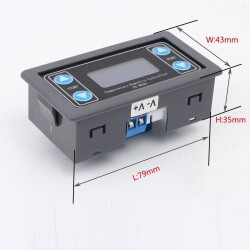 SHT20 Temperature and Humidity Meter Relay Module with Display - Incubation Thermostat - XY-WTH1 - 5