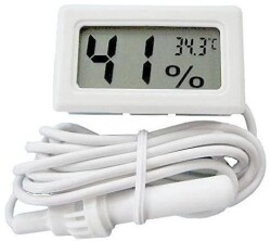 Sıcaklık ve Nem Ölçer - Kuluçka Termometre Higrometre - 4