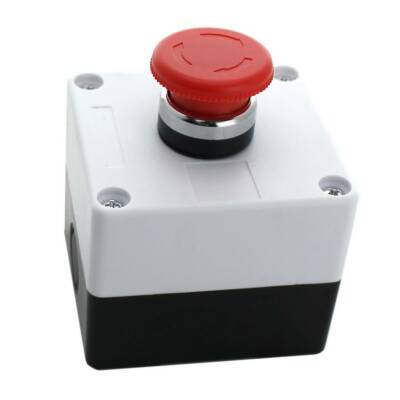 Single Emergency Stop Button Box Motorobit - Motorobit.com
