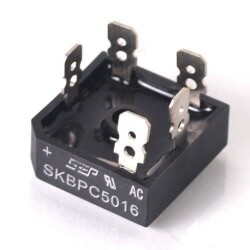 SKBPC5016 50A 1600V Trifaze Köprü Diyot 3 Faz 