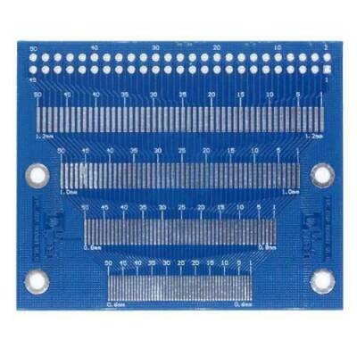 SMD - DIP Dönüştürücü Devre PCB - 0.5mm 1.2mm Arası - 1
