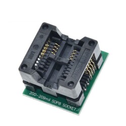 SOP8 SO8 to DIP8 Adapter Socket - 200Mil - 1