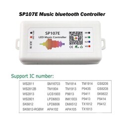 SP107E Bluetooth Ws2812 Adreslenebilir Led Kontrol Kartı - 2