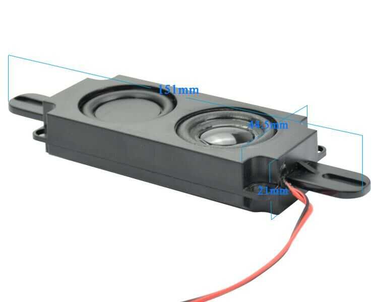 Haut-parleur Digitalkey 10045 - 8 Ohm, 5W, Double Diaphragme (Lot De 2)