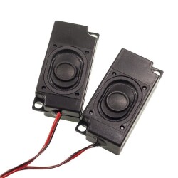 Speaker Pair JST Socket 70x33mm 8 ohm 8Ω 2W - 2