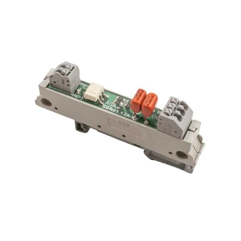  Ssr-01 2a Tek Kanal Ssr Röle Modülü - Ray Montajlı