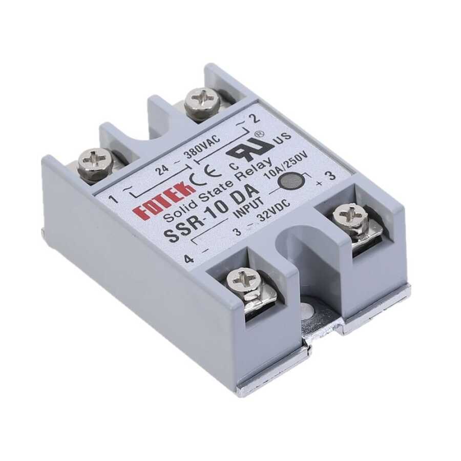  Ssr-10da Solid State Röle 10a - 3-32vdc Giriş 24-380vac Çıkış