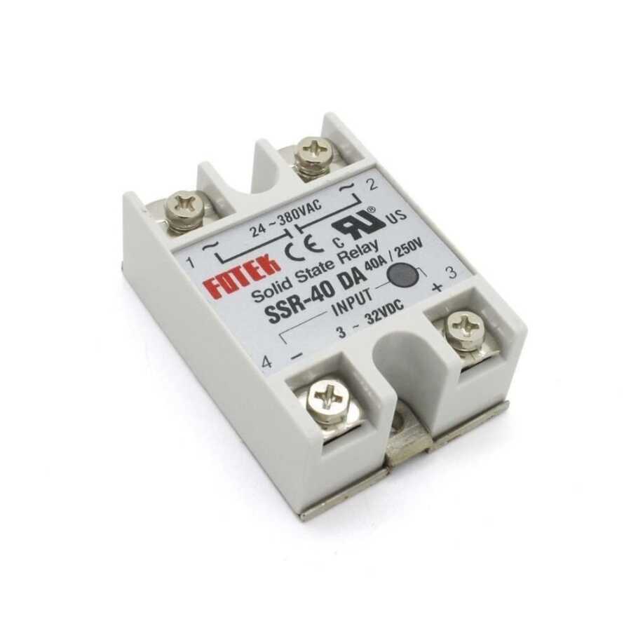  Ssr-40da Solid State Röle 40a -  3-32vdc Giriş 24-380vac Çıkış