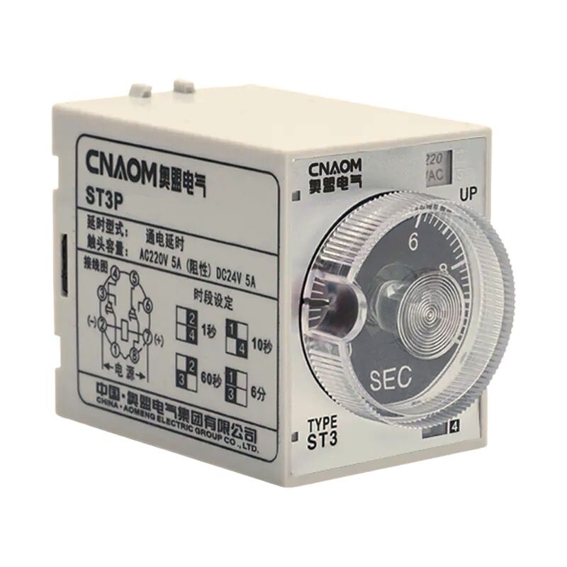  St3pa-g Ac 220v Gecikmeli Zaman Rölesi - 40m