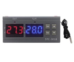 STC-3018 24V Dijital Sıcaklık Kontrol Cihazı - Kuluçka Uyumlu - 1