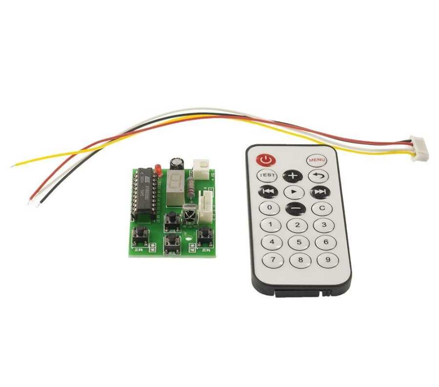  Step Motor Sürücü - Yön Ve Hız Kontrollü Kumandalı