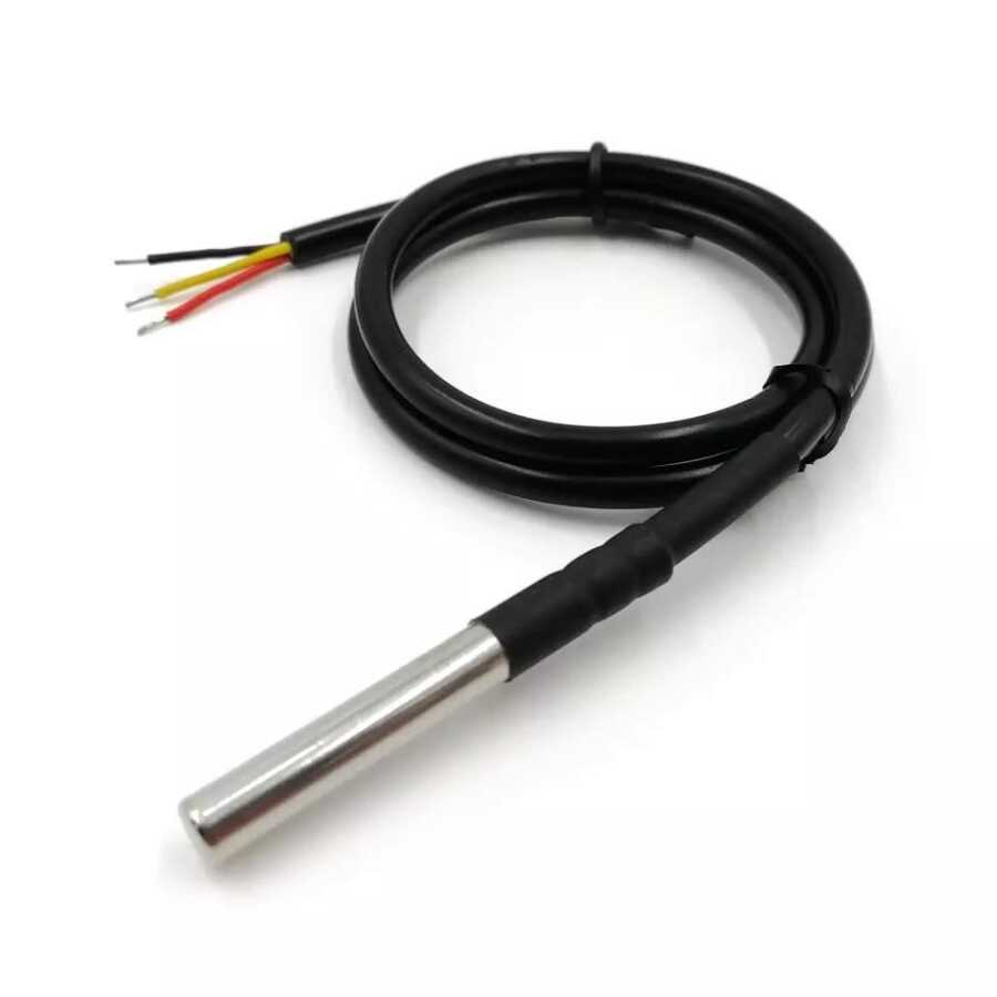  Su Geçirmez Lm35 Dijital Isı Sensörü - 2 Metre