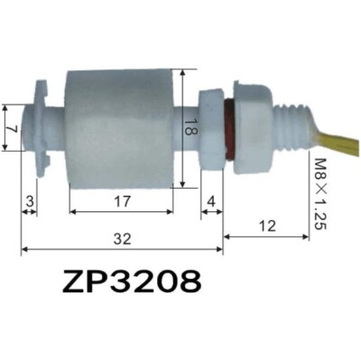 Su Seviyesi Sensörü (45x18mm) - ZP3208 - 3