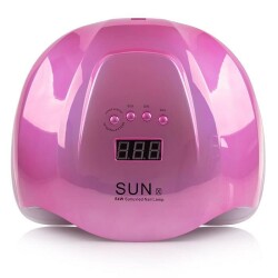 Sun X 54W Permanent Nail Polish and Prosthetic Nail Dryer - Pink - 2